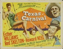 Texas Carnival Poster with Hanger