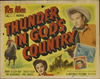Thunder in God's Country Poster with Hanger
