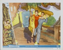 Curtain Call at Cactus Creek Wooden Framed Poster