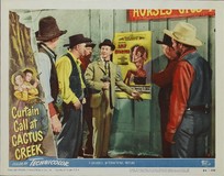 Curtain Call at Cactus Creek Wooden Framed Poster