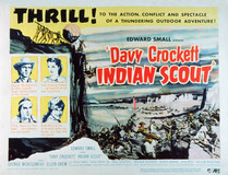 Davy Crockett, Indian Scout Metal Framed Poster