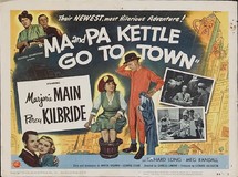 Ma and Pa Kettle Go to Town Wood Print