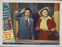 Ma and Pa Kettle Go to Town Wooden Framed Poster