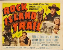 Rock Island Trail Metal Framed Poster