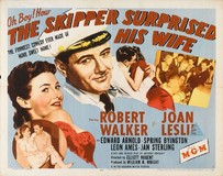 The Skipper Surprised His Wife Metal Framed Poster