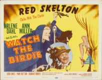 Watch the Birdie Metal Framed Poster