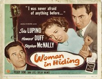 Woman in Hiding Canvas Poster