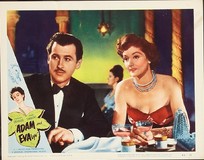 Adam and Evelyne Wooden Framed Poster