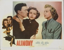 Alimony Metal Framed Poster