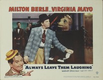 Always Leave Them Laughing Canvas Poster
