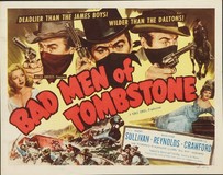 Bad Men of Tombstone Canvas Poster