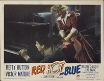 Red, Hot and Blue Poster with Hanger