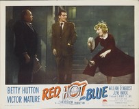 Red, Hot and Blue Wooden Framed Poster