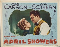 April Showers Wooden Framed Poster
