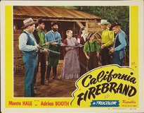 California Firebrand Wooden Framed Poster