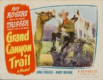 Grand Canyon Trail Metal Framed Poster