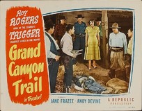 Grand Canyon Trail Canvas Poster
