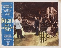 Night Has a Thousand Eyes Wooden Framed Poster