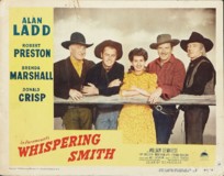 Whispering Smith Metal Framed Poster