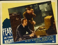 Fear in the Night Wooden Framed Poster