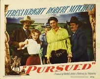 Pursued Wooden Framed Poster