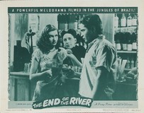 The End of the River Wood Print
