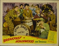 Breakfast in Hollywood Wood Print