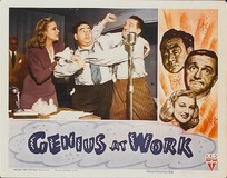 Genius at Work Metal Framed Poster