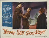 Never Say Goodbye Wooden Framed Poster