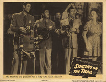 Singing on the Trail Canvas Poster
