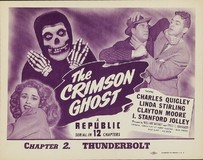 The Crimson Ghost Metal Framed Poster