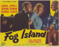Fog Island Wooden Framed Poster