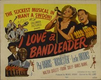 I Love a Bandleader Wooden Framed Poster