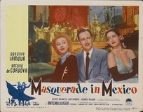 Masquerade in Mexico Canvas Poster