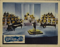 Rhapsody in Blue Poster with Hanger