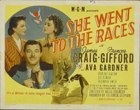 She Went to the Races Wooden Framed Poster