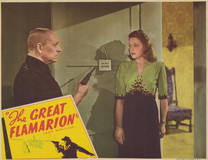 The Great Flamarion Poster with Hanger