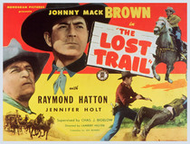 The Lost Trail Poster with Hanger
