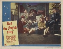 And the Angels Sing Metal Framed Poster