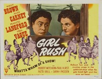 Girl Rush Metal Framed Poster