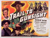 Trail to Gunsight Poster with Hanger