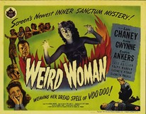 Weird Woman Metal Framed Poster