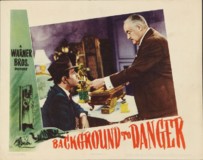 Background to Danger Wooden Framed Poster