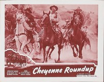 Cheyenne Roundup Wooden Framed Poster