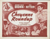 Cheyenne Roundup Wooden Framed Poster