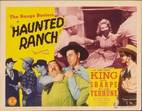 Haunted Ranch Wooden Framed Poster