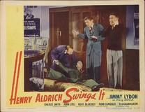 Henry Aldrich Swings It Poster with Hanger