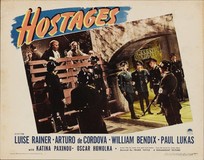Hostages Metal Framed Poster