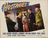Hostages Metal Framed Poster