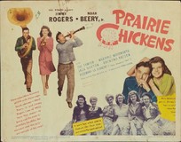 Prairie Chickens Wooden Framed Poster
